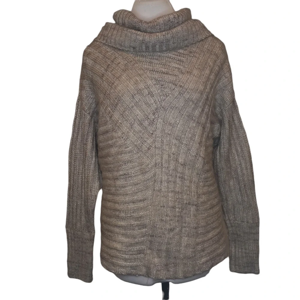 Hinge Grey Turtleneck Sweater - Picture 2 of 5